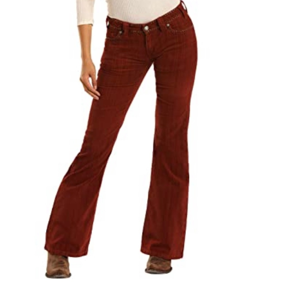 Rock and roll cowgirl bell bottoms